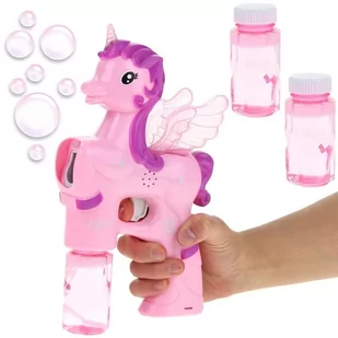 Pistolet do Baniek Mydlanych Jednorożec Płyn - Bańki mydlane - miniaturka - grafika 1