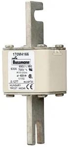 Wkładka szybka, 630 A, AC 690 V, DIN 1, 53 x 66 x 138 mm, aR, DIN, IEC 170M4166 - Bezpieczniki elektryczne - miniaturka - grafika 1