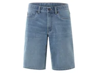 Spodenki męskie - LIVERGY® Bermudy jeansowe dresowe męskie (Niebieski, 48) - miniaturka - grafika 1