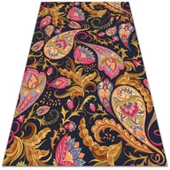 Dywany zewnętrzne - Dywan na taras zewnętrzny Kolorowy Paisley 80x120 cm - miniaturka - grafika 1