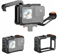 Akcesoria do kamer sportowych - VRIG Frame Mount Sanki Iso Gwint 1/4" Do Gopro 13 12 11 10 9 Black / Ga-02 - miniaturka - grafika 1