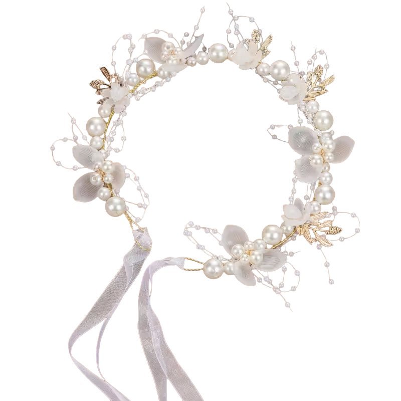 Opaska do Włosów Super Kolory i Wzory Wianek Biała Komunia Ślub