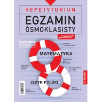 Demart Repetytorium. Egzamin ósmoklasisty: Polski i matematyka. Wersja rozszerzona praca zbiorowa - Materiały pomocnicze dla uczniów - miniaturka - grafika 3