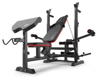 Ławki treningowe - Hop-Sport Ławka pod sztangę HS-1075 Pro z modlitewnikiem 53375 - miniaturka - grafika 1