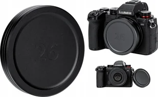 Dekielek JJC Dekielek Dekiel Zaślepka Osłona Obiektyw Panasonic Lumix S 26mm f/8 S-R26 / LC-SR26 - Dekielki do obiektywów - miniaturka - grafika 1