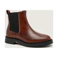 Sztyblety męskie - Tommy Hilfiger Skórzane sztyblety - miniaturka - grafika 1