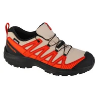 Buty dla dziewczynek - Buty Salomon Xa Pro V8 Cswp Jr 471261 beżowy - miniaturka - grafika 1