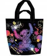 Torby szkolne - Coolpack Soho Torba miejska szkolna na ramię Stitch Black F142886 - miniaturka - grafika 1