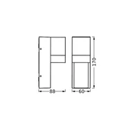 Lampy ogrodowe - OSRAM Kinkiet zewnętrzny ENDURA CLASSIC ISIDOR - miniaturka - grafika 1