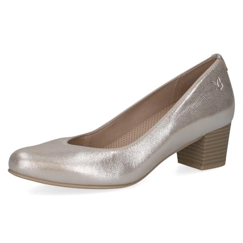 CAPRICE Damskie czółenka 9-22308-43, taupe Metallic, 42