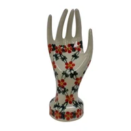 Biżuteria - akcesoria - Ceramiczny stojak na biżuterię Ceramika Bolesławiec - miniaturka - grafika 1