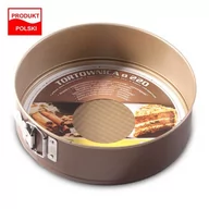 Formy do ciast - SNB TORTOWNICA ŚR 22 cm BRĄZOWA NON-STICK uniwersalny 95825-uniw - miniaturka - grafika 1