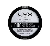 Pudry do twarzy - NYX Duo Chromatic Illuminating Powder Twilight Tint NDCIPF01-00 - miniaturka - grafika 1