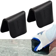 Myjki do okien - 2-częściowy wykańczacz do uszczelniaczy, ręczne narzędzie do wygładzania fug, skrobak do fug, zestaw narzędzi do uszczelniania (czarny) - miniaturka - grafika 1