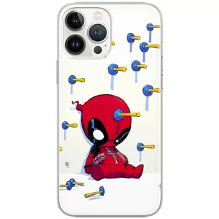 Etui Marvel dedykowane do Iphone 14 PRO MAX wzór: Deadpool 005 oryginalne i oficjalnie licencjonowane - Etui i futerały do telefonów - miniaturka - grafika 1