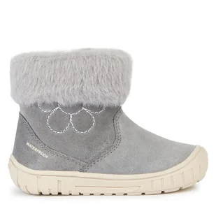 Trzewiki Geox B Omar Girl Wpf B262LA 00022 C1006 S Szary - Buty dla dziewczynek - miniaturka - grafika 1