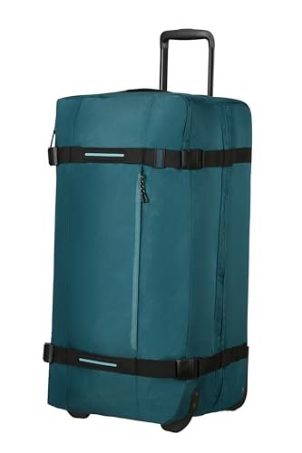 American Tourister Urban Track - Torba podróżna na 2 kółkach, 78.5 cm, Lekka torba L z 2 komorami i zamkiem TSA, 116 L, Idealna na długie podróże - Totally Teal