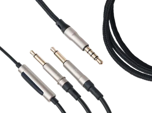 Meze Audio mono 3.5 mm - 3.5 mm (1.5 m) standard cable with mic and remote - Akcesoria do słuchawek - miniaturka - grafika 1