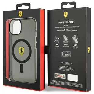 Ferrari FEHMP14MURKK iPhone 14 Plus 6,7" czarny/black hardcase Translucent Magsafe - Etui i futerały do telefonów - miniaturka - grafika 8