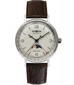 Zegarki męskie - Zegarek Zeppelin Hindenburg Moonphase Lady 8077-5 - miniaturka - grafika 1