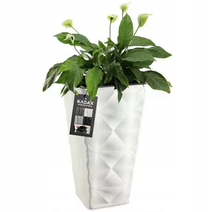 Doniczka Donica Z Wkładem Ogrodowa Biała 75Cm - Meble modułowe i akcesoria - miniaturka - grafika 1