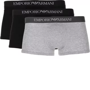 Majtki męskie - Emporio Armani Bokserki 3-pack - grafika 1