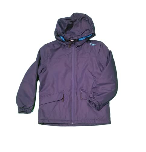 CMP - Kid Jacket Fix Hood, Boy, Black Blue, 128