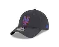 Czapki damskie - New Era New York Mets MLB Core Classic Szary Regulowana 9Twenty Czapka - One-Size - miniaturka - grafika 1