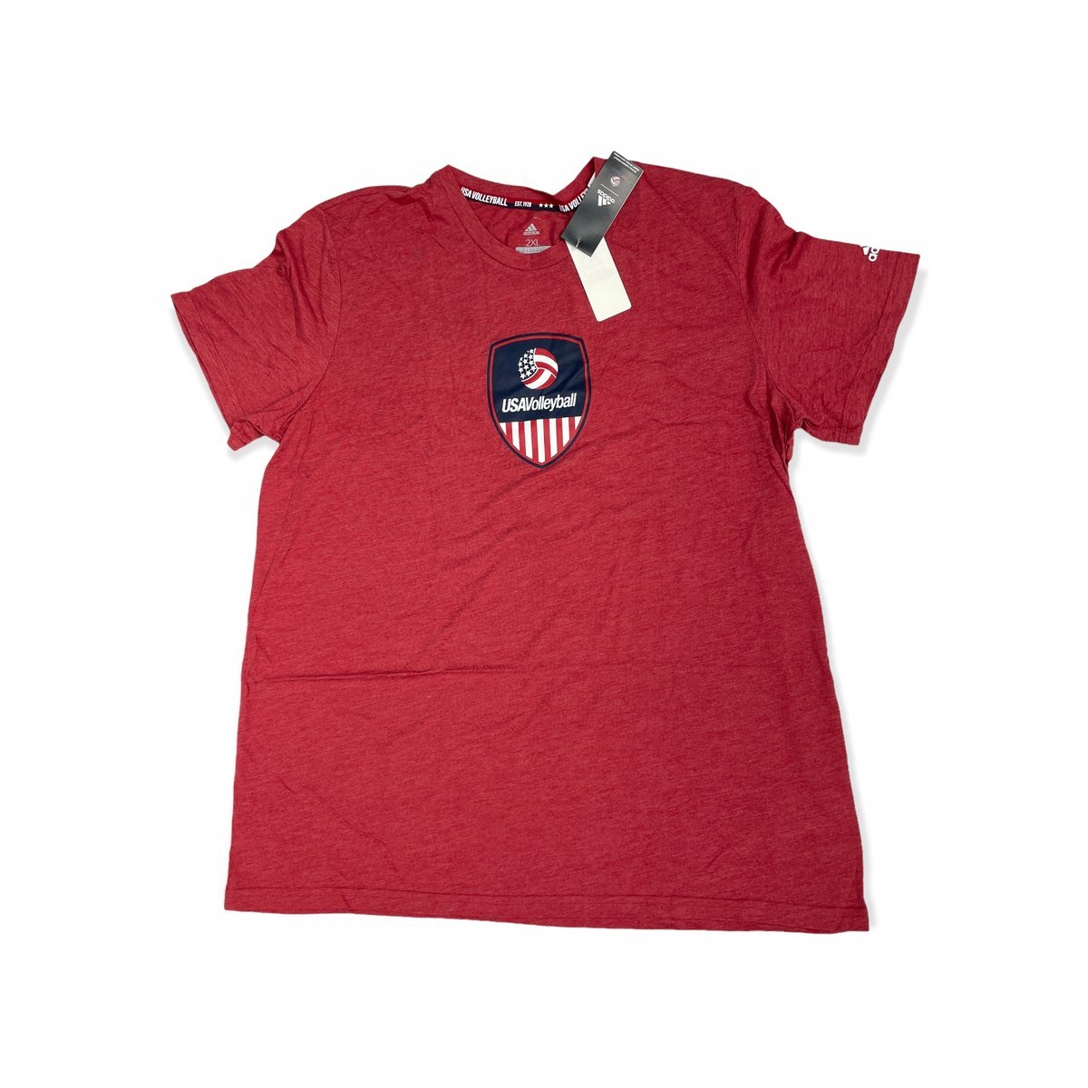 Koszulka t-shirt męski ADIDAS logo VOLLEYBALL S