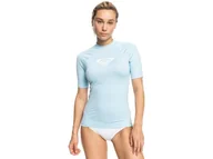Koszulki i topy damskie - Koszulka krótki rękaw Roxy Whole Hearted SS UPF 50 Rashguard Cool Blue 3548 BZQ0-L - miniaturka - grafika 1