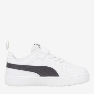 Buty sportowe chłopięce na rzepy Puma Rickie AC+ 38431403 27 (9UK) Białe (4064535897494) - Buty dla chłopców - miniaturka - grafika 1