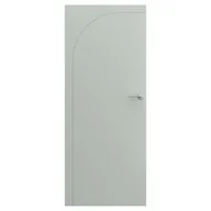 Drzwi wewnętrzne - Drzwi wewnętrzne bezprzylgowe pokojowe pełne Art Deco 6 80 lewe szałwia Porta - miniaturka - grafika 1
