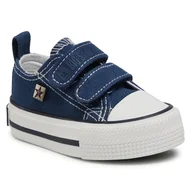 Trampki damskie - Big Star Trampki HH374201 Navy - miniaturka - grafika 1