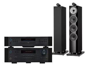 Rotel RA-6000 (czarny) + DT-6000 (czarny) + 702 S3 (czarny) - Zestawy stereo - miniaturka - grafika 1