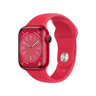 Apple Watch Series 8 GPS+LTE Cellular 45mm Aluminium Czerwony - Smartwatch - miniaturka - grafika 1