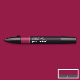 Winsor&Newton Colart International S.A. ProMarker, Burgundy - Kredki, ołówki, pastele i pisaki - miniaturka - grafika 1