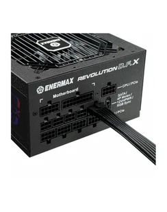 Enermax REVOLUTION DFX 1200W, PC power supply (Kolor: CZARNY, 2x 12VHPWR, 5x PCIe, cable management, 1200 watts) - Zasilacze komputerowe - miniaturka - grafika 1