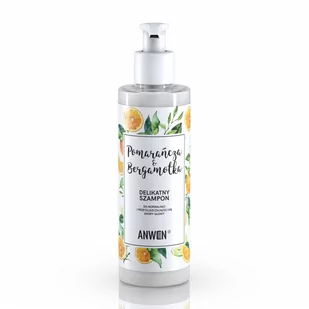 Anwen Anwen szampon Pomarańcza i Bergamotka do normalnej i przetłuszczającej się skóry głowy 200ml - Szampony do włosów - miniaturka - grafika 1