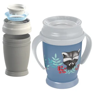 Lovi Kubek 360 Junior Niekapek Wild Soul Boy 250ml 9m+ - Kubki dla dzieci - miniaturka - grafika 1