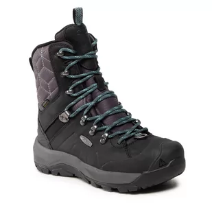 Trekkingi Keen - Revel IV High Polar 1023622 Black/North Atlantic - Buty trekkingowe męskie - miniaturka - grafika 1