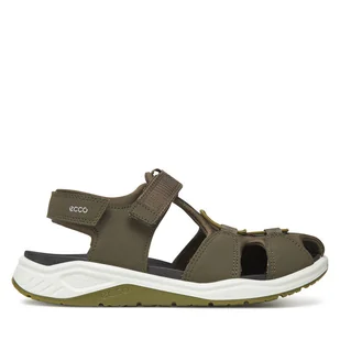 Sandały ECCO X-Trinsic K Fisherman 71063355894 Zielony - Buty dla chłopców - miniaturka - grafika 1