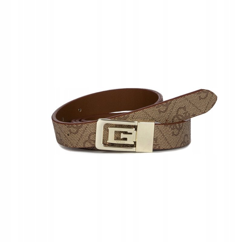 Guess Pasek damski BW9128P4220 LTL brązowy r.L