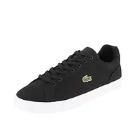 Trampki męskie - Lacoste 45CMA0054, Vulcanized Trampki męskie, BLK/WHT, 40 EU, Blk Wht, 40 EU - miniaturka - grafika 1