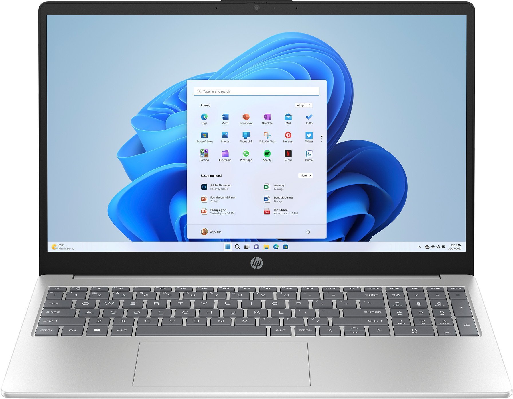 HP 15-FC0041 - AMD Ryzen 5 7520U 8GB SSD 512GB 15.6