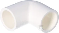 Łączniki, trójniki, kształtki - Nibco Kolano KW/KW PVC-U 1/2" - miniaturka - grafika 1