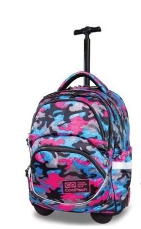 Plecak na kółkach CoolPack Fusion Pink B35093