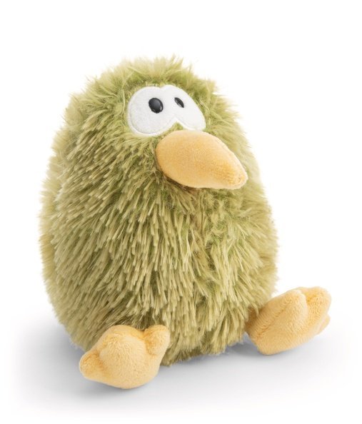 NICI Let me out - Przytulanka dwustronna 2w1 Kiwi ptak / kiwi owoc 15 cm