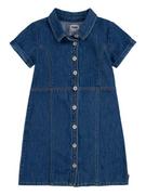Sukienki - Levi's Kids Sukienka dżinsowa w kolorze niebieskim - miniaturka - grafika 1
