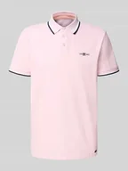 Koszulki męskie - Koszulka polo o kroju regular fit z mieszanki bawełny - miniaturka - grafika 1