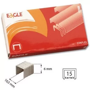Zszywki 23/6 EAGLE 30k 110-1324 - Zszywacze biurowe - miniaturka - grafika 1